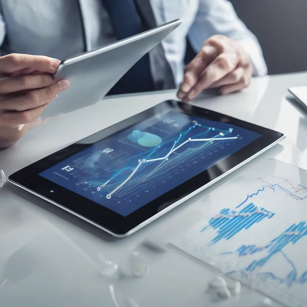 Cloud ROI and cost reduction analytics on a digital interface
